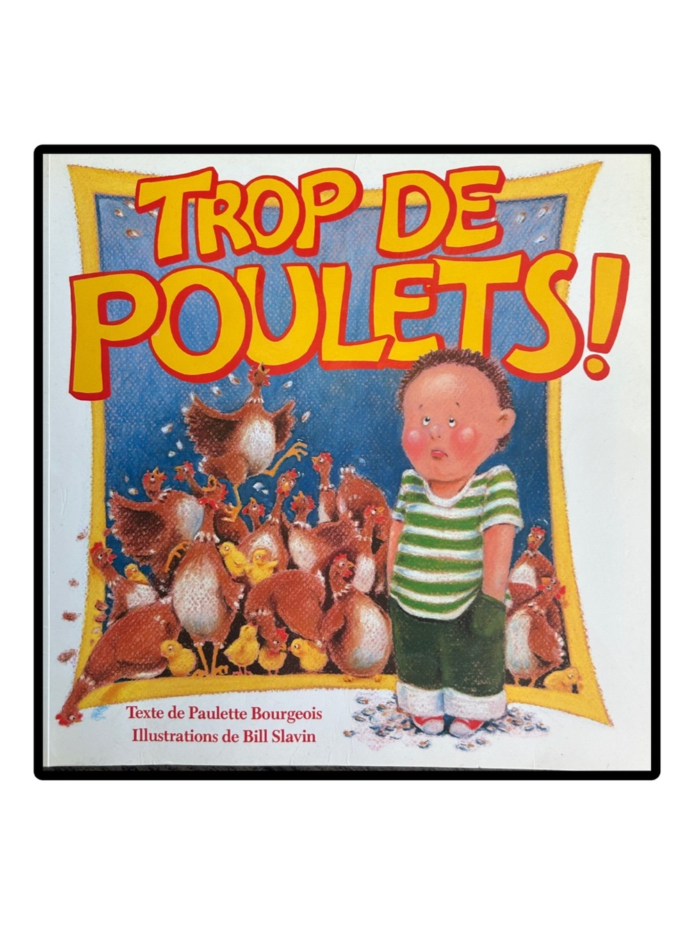 BUNDLE & SAVE🐔 FRENCH Trop de Poulets! Softcover Children's Book